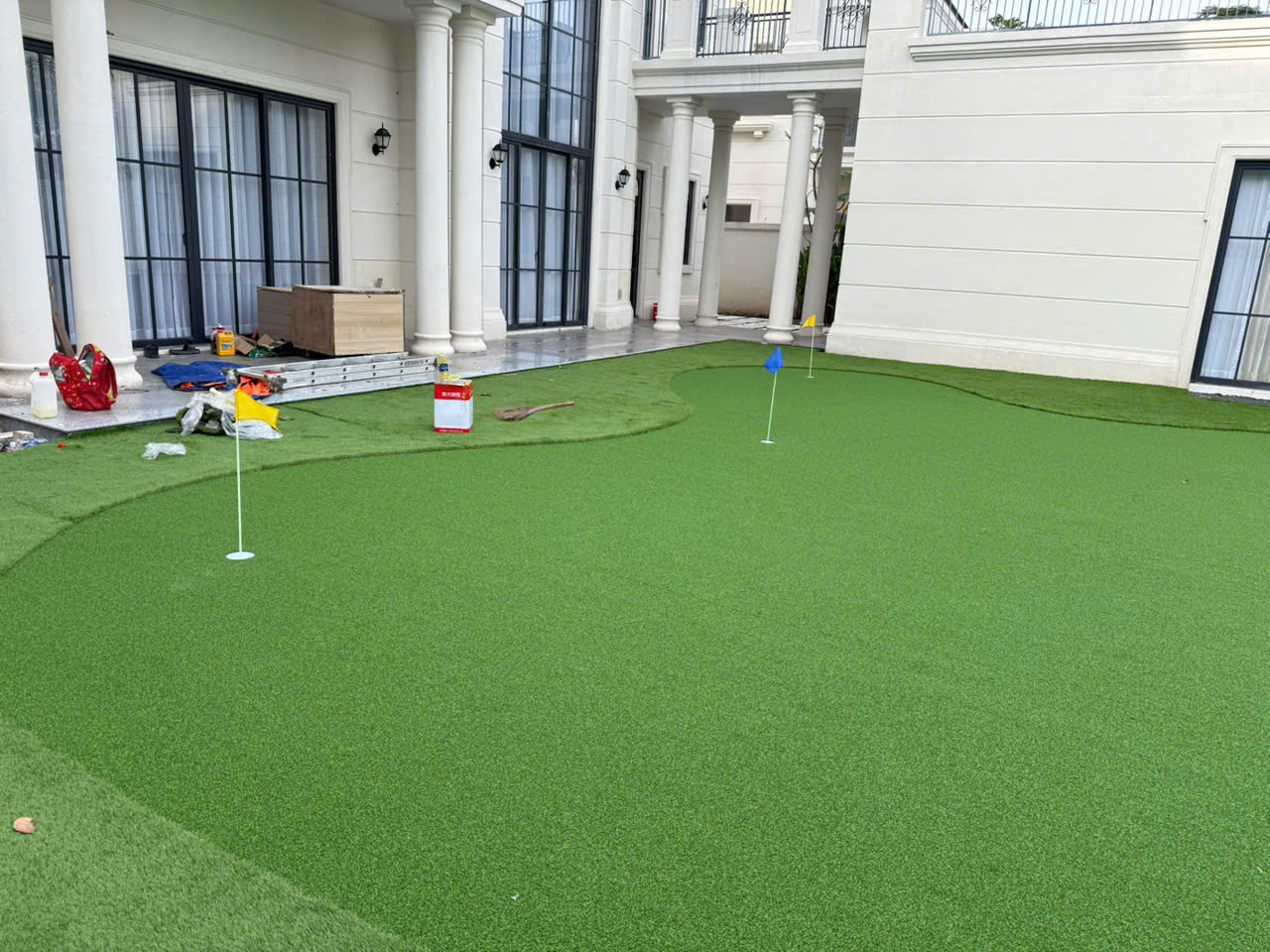 công trình sân golf mini